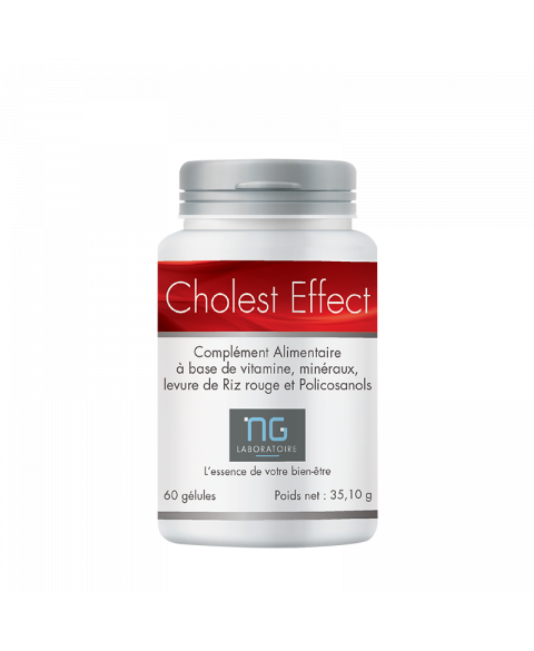 Cholest Effect, complément alimentaire contribuant à maintenir un taux de cholestérol normal