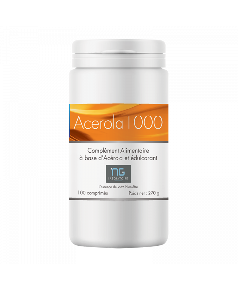 Acérola 1000, Vitamine C naturelle en comprimés
