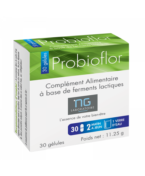 Probioflor, à base de 5 souches de ferments lactiques Probioflor, à base de 5 souches de ferments lactiques