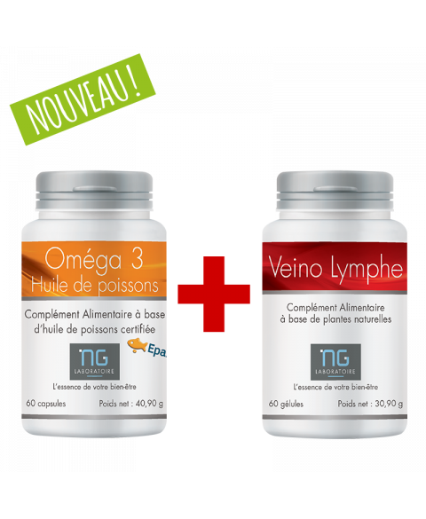 Le Duo Oméga 3 EPAX et Veino-Lymphe ! Le Duo Oméga 3 EPAX et Veino-Lymphe !