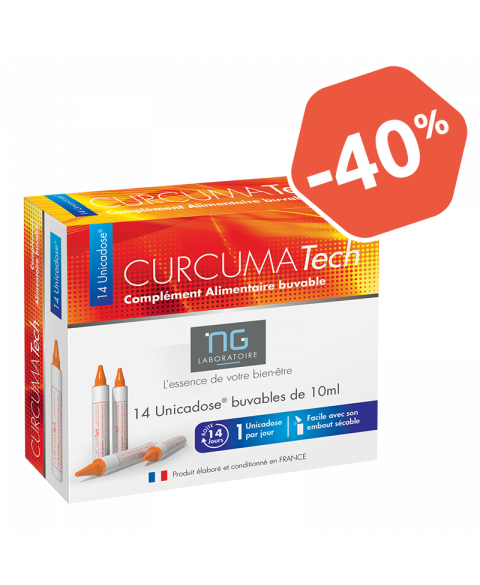 Curcuma Tech, des plantes en dose pour votre confort articulaire Curcuma Tech, des plantes en dose pour votre confort articulaire