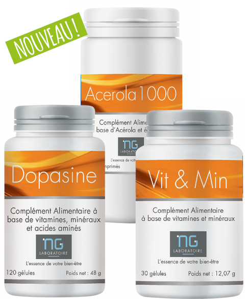 Pack vitalité pour retrouver énergie, tonus et entrain Pack vitalité pour retrouver énergie, tonus et entrain