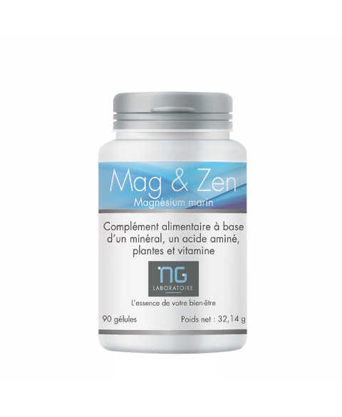 Mag & Zen, complément alimentaire dédié à la sérénité et à la réduction de la fatigue en période de surmenage ou de stress